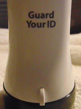 PLUS Guard YourID Plus Advanced Roller Stamp, NEW